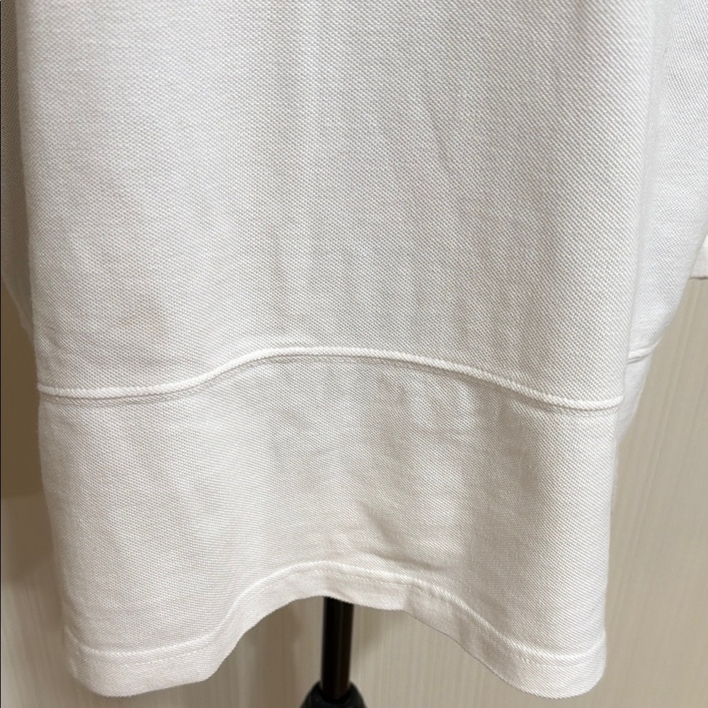 Elegant White Long Sleeve Women's Tee 100% Cotton - Picture 2 of 13